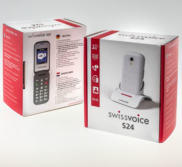 EAN 3700601419542 - SwissVoice S24 6,1 cm (2.4") Negro Teléfono básico imagen 2