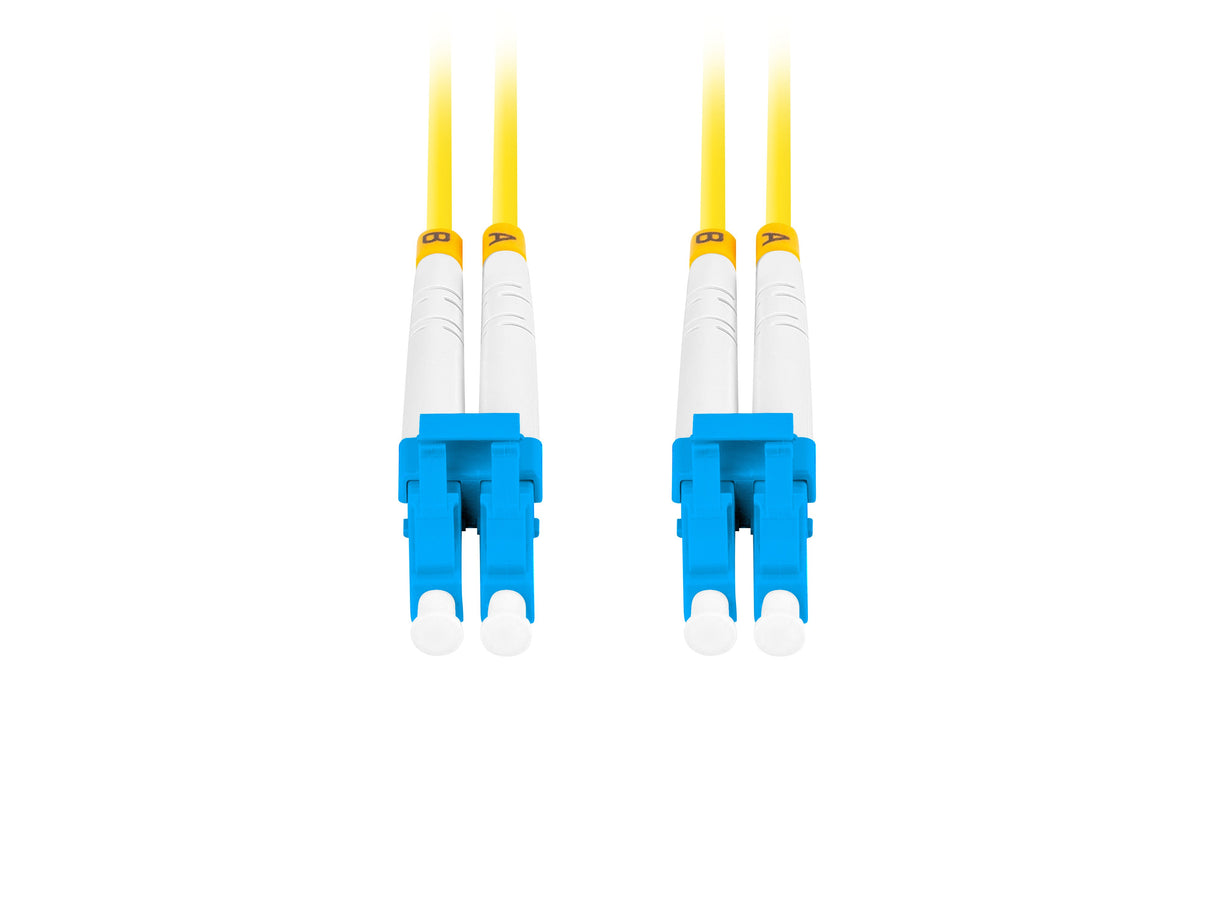 EAN 5901969433081 - Lanberg FO-LULU-SD11-0030-YE Cable de fibra óptica e InfiniBand 3 m LC Amarillo imagen 3