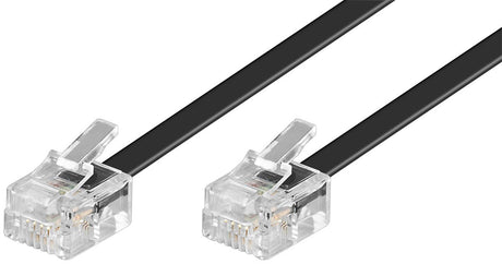 EAN 4040849503177 - Goobay 50317 cable telefónico 3 m Negro imagen 1