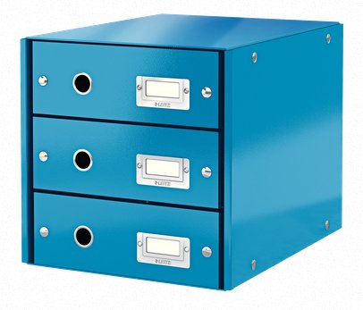 Esselte Leitz Click & Store - Cajonera - 3 Cajones - Para A4 (210 X 297 Mm)