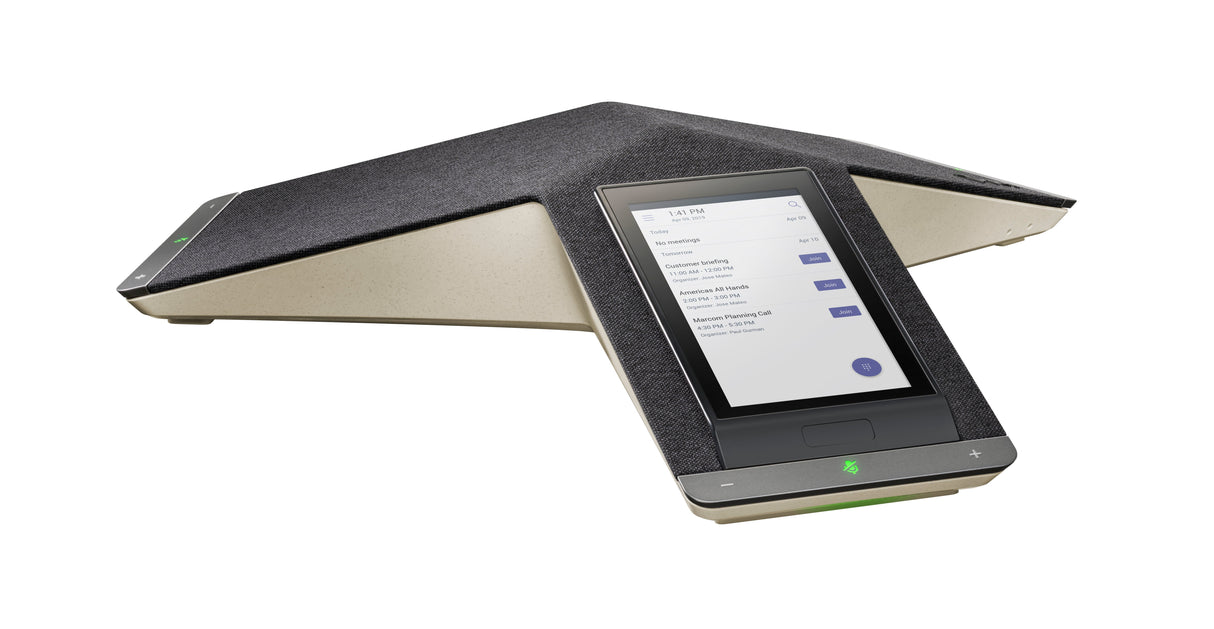 Teléfono Poly Trio C60 Nr Para Microsoft Teams Voip Para Conferencias Con Interfaz De Bluetooth Ieee 802.11a/B/G/N (Wi-Fi) / Bluetooth 4.2 5 Vías Capacidad De Llamadas Sip Srtp Sdp 3 Líneas Negro