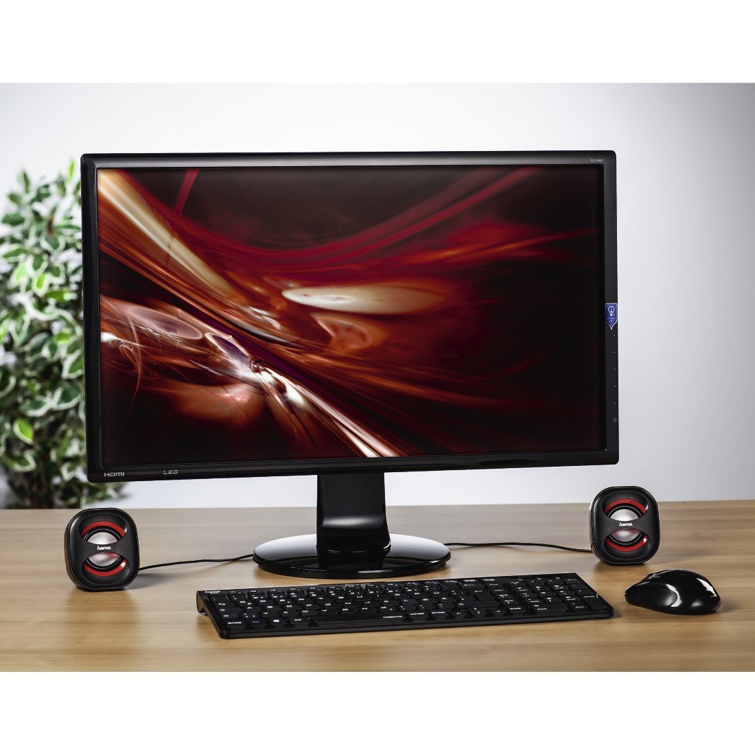 EAN 4047443304247 - Hama Sonic Mobil 183 Negro, Rojo Alámbrico 3 W imagen 2