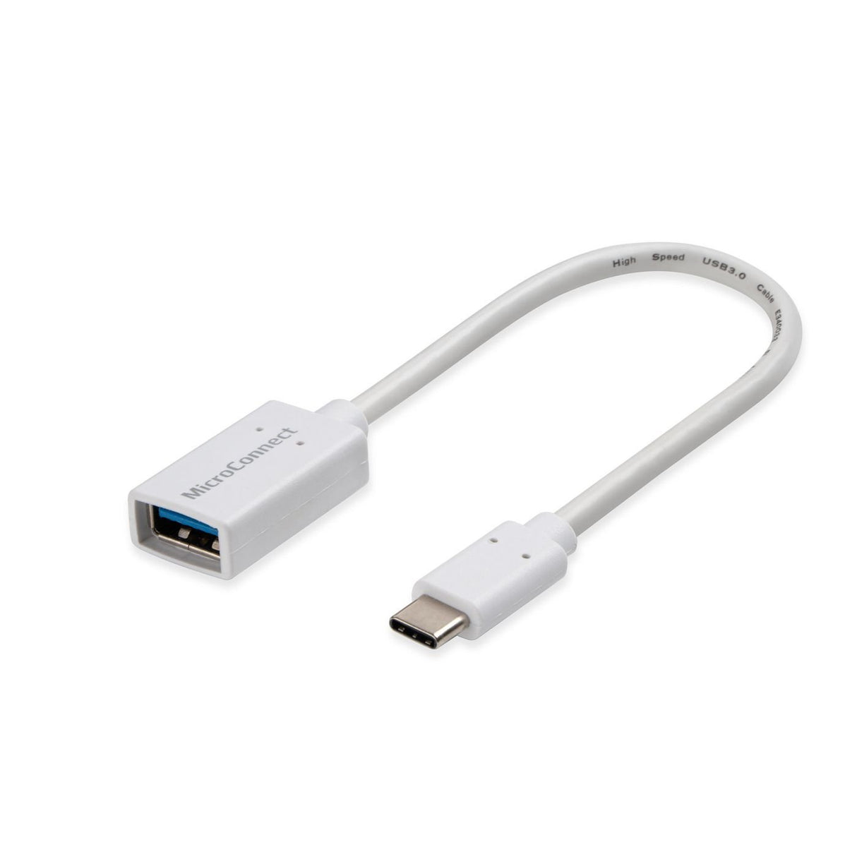 EAN 5711783376781 - Microconnect USB3.1CAF02W cable USB USB 3.2 Gen 1 (3.1 Gen 1) 0,2 m USB C USB A Blanco imagen 1