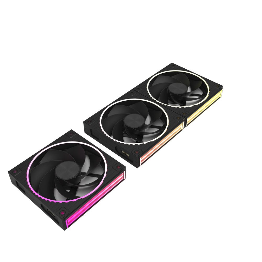 Ventilador Pc Zalman Zm-Df120r A3 Black Argb 1x Vent 120mm