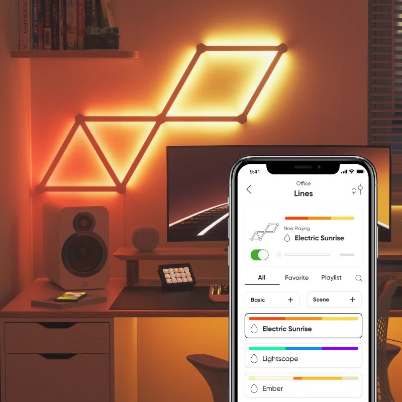 EAN 4897105330042 - Nanoleaf NL59-K-0002LW-9PK-EU luz ambiental imagen 4