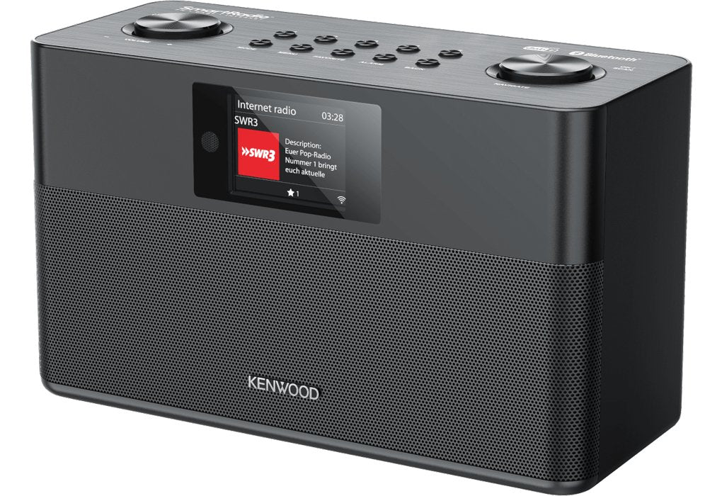 Kenwood Cr-M100s Smart Radio Mit Dab+, Grosses Farbdisplay, Wifi Negro
