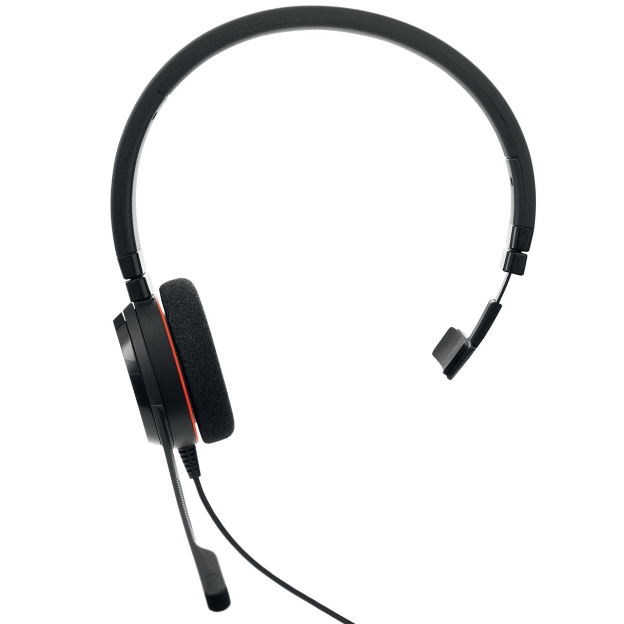 Auriculares Jabra Evolve 20 Cableado De Diadema Mono - Negro - Supra-Aural - 32 Ohm - 150 Hz A 7 Khz - 95 Cm Cable - Cancelación De Ruido Micrófono - Usb Tipo C