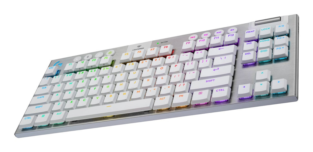 EAN 5099206121621 - Logitech G G915 X LIGHTSPEED teclado Juego USB + RF Wireless + Bluetooth QWERTZ Alemán Blanco imagen 4