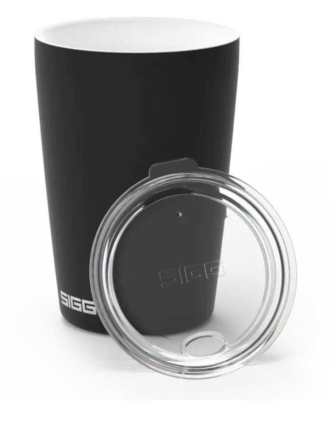 Sigg Taza De Café Neso Pure Ceram Black 0.3l, Taza Térmica Negro