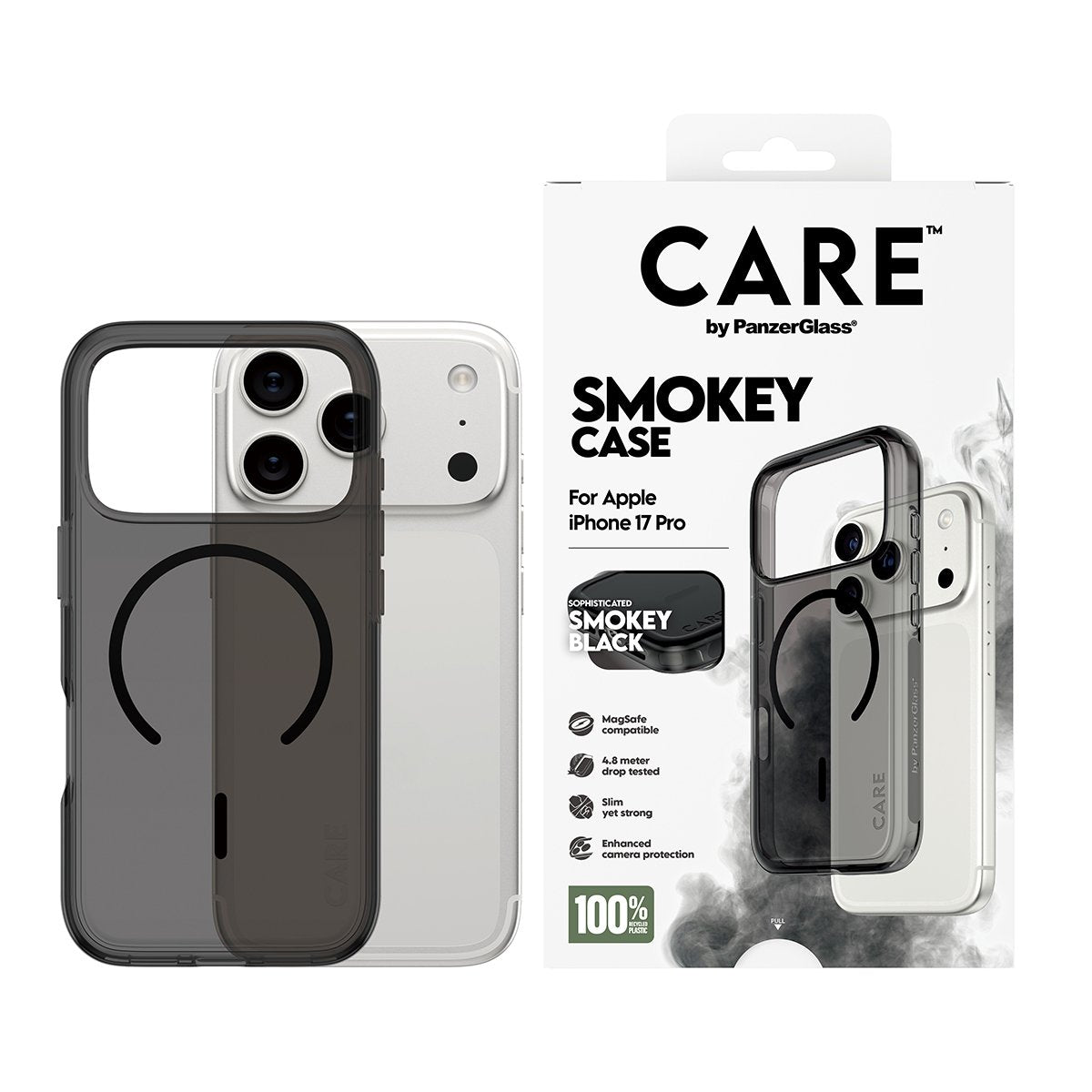 Care By Panzerglass Case Urban Expl Smokey Bk Magsafe Ip 17 Pro