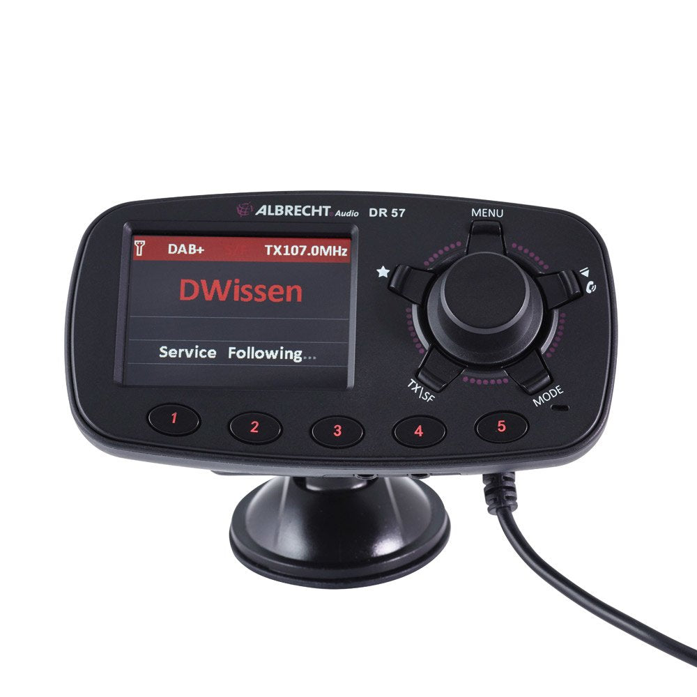 EAN 4032661272577 - Albrecht DR 57 87,6 - 107,9 MHz Bluetooth Negro imagen 1
