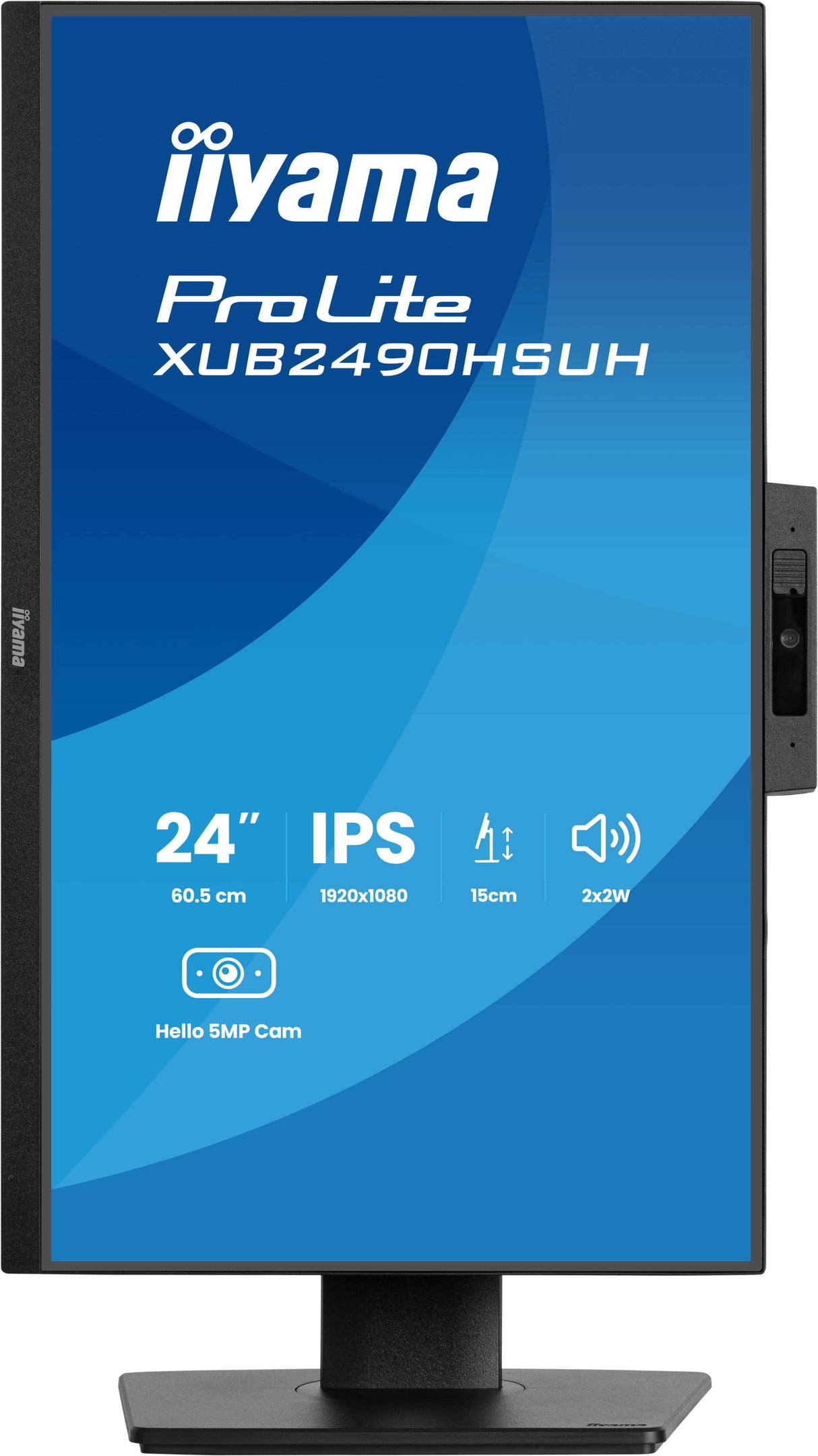 EAN 4948570125517 - iiyama XUB2490HSUH-B2 pantalla para PC 60,5 cm (23.8") 1920 x 1080 Pixeles Full HD LED Negro imagen 3