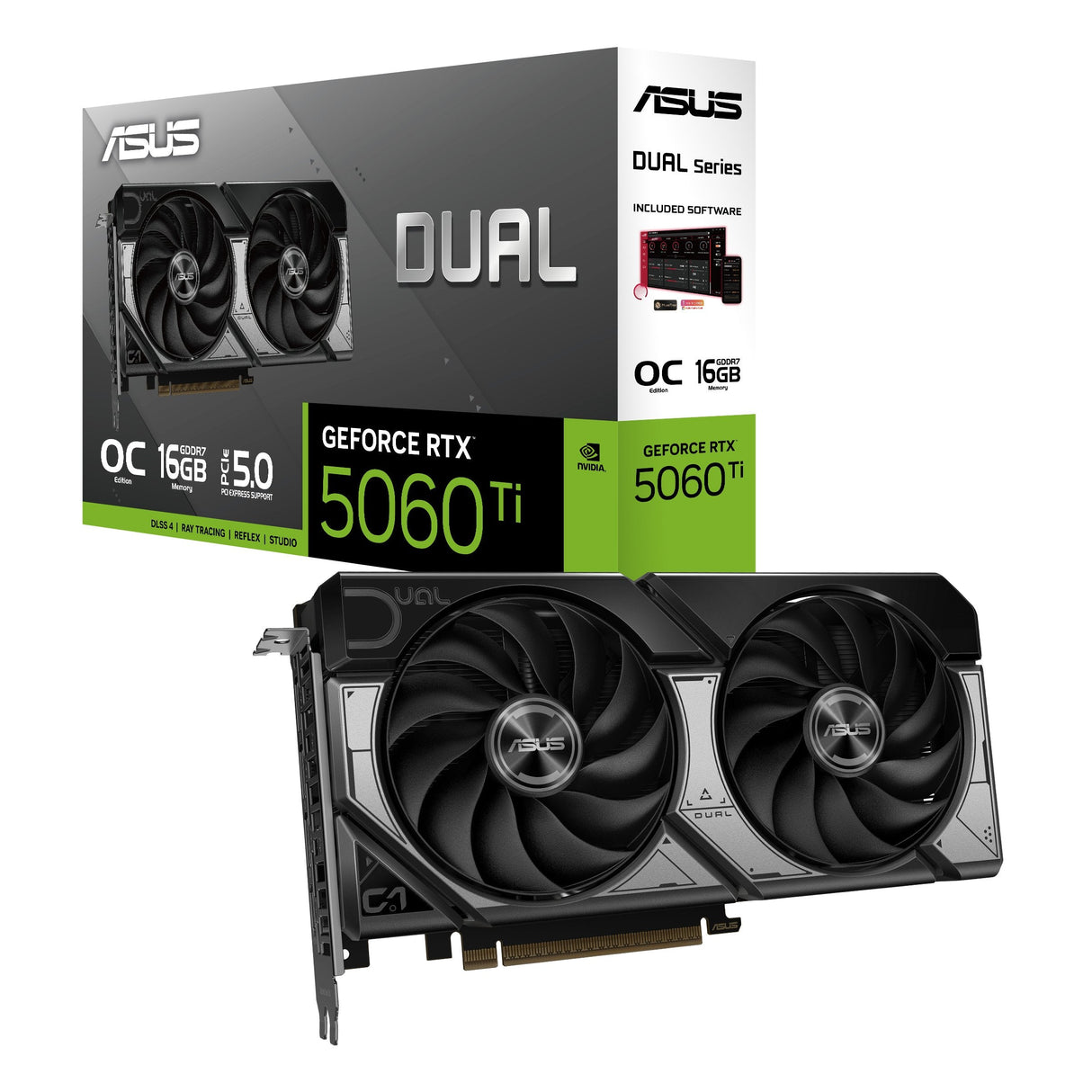 EAN 4711387994306 - ASUS Dual -RTX5060TI-O16G NVIDIA GeForce RTX 5060 Ti 16 GB GDDR7 imagen 15