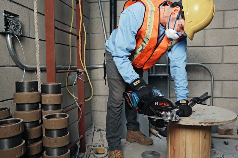 Sierra Circular Bosch Professional Gkm 18v-50 ,Sin Batería Ni Cargador, En L-Boxx