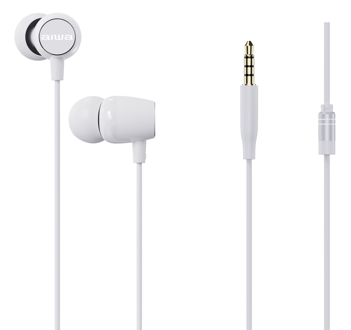 EAN 8435256810745 - Aiwa ESTM-20WT auricular y casco Auriculares Alámbrico Dentro de oído Llamadas/Música/Deporte/Uso diario imagen 1