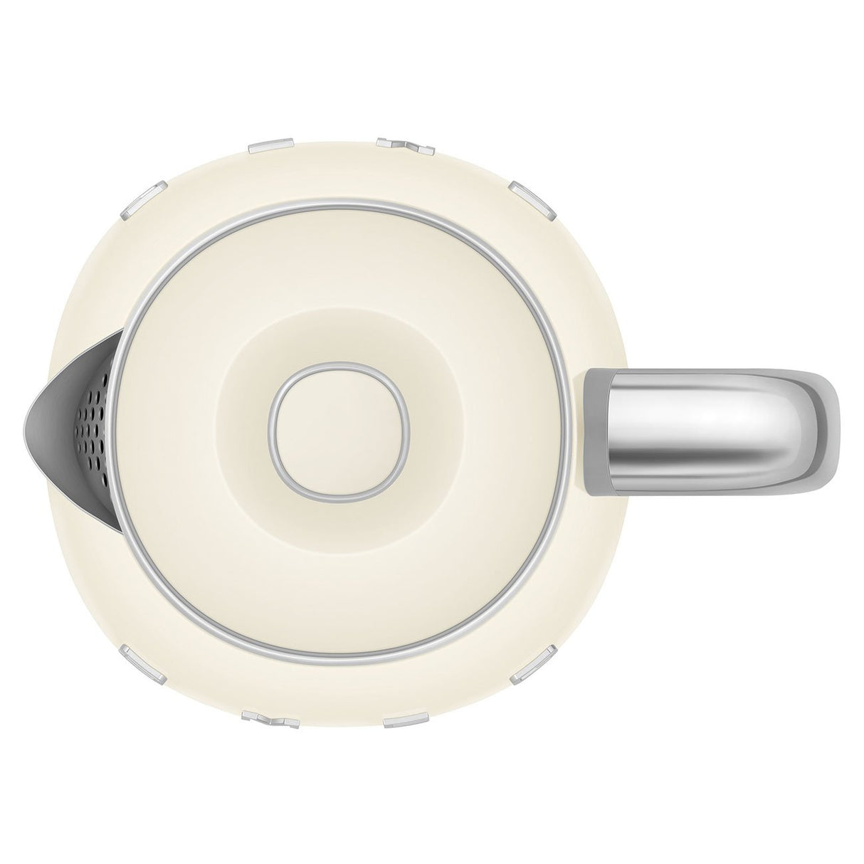 EAN 8017709302160 - Smeg KLF05CREU tetera eléctrica 0,8 L 1400 W Crema de color imagen 4