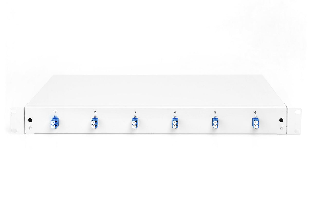 Digitus Caja De Empalme De Fibra Óptica, Equipada, Lc, Os2 - 1u - 19"