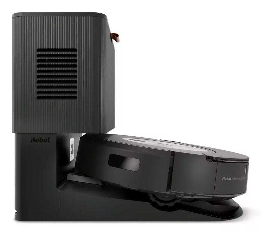 Robot Roomba Combo J7+ Aspiradora Robotizada Bolsa Para El Polvo Negro, Acero Inoxidable