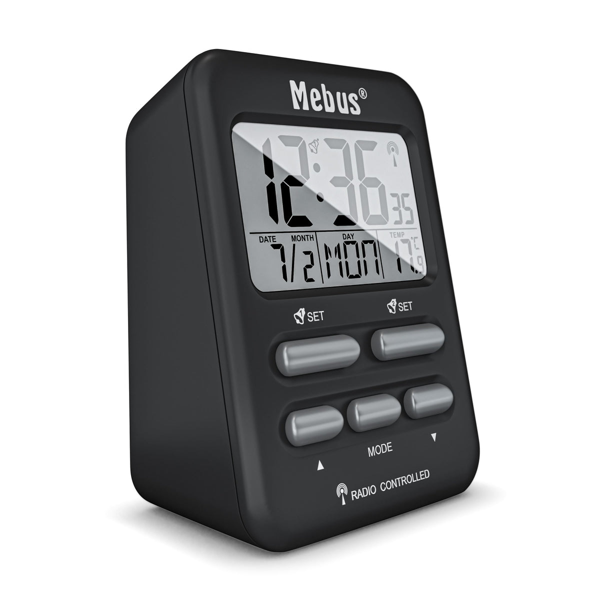 EAN 4007218257994 - Mebus 25799 despertador Reloj despertador digital Negro imagen 4
