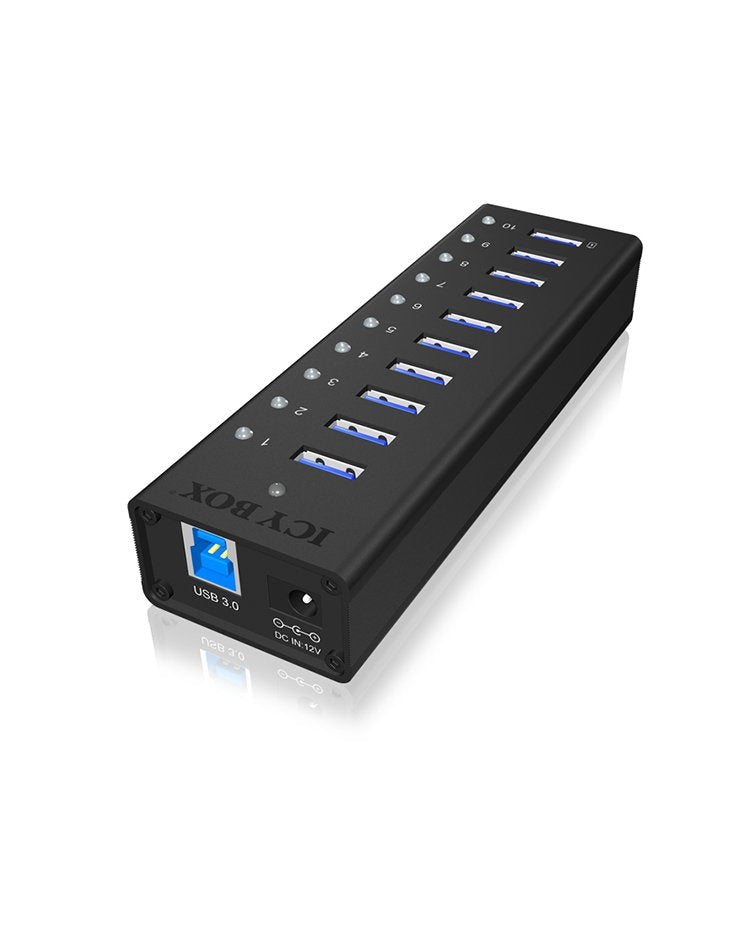 EAN 4250078160441 - ICY BOX IB-AC6110 USB 3.2 Gen 1 (3.1 Gen 1) Type-B 5000 Mbit/s Negro imagen 4