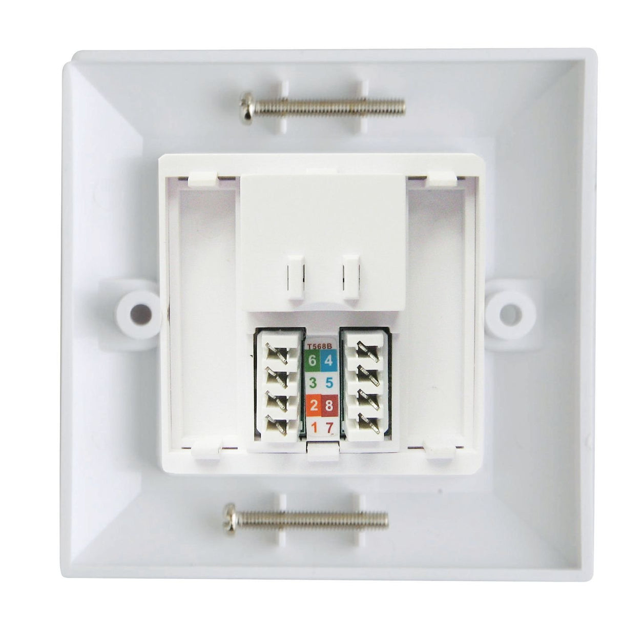 EAN 5704174531258 - Lanview LVN126188UK caja de tomacorriente Blanco imagen 2