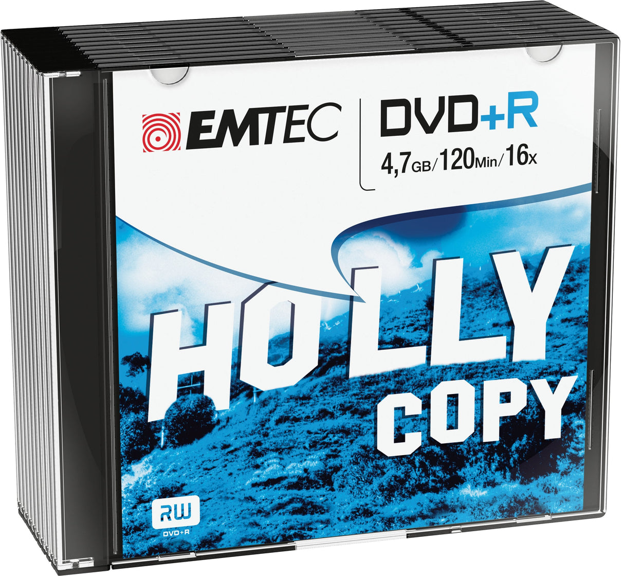 Emtec Dvd+R 4.7gb 10pcs 16x Slim Classic