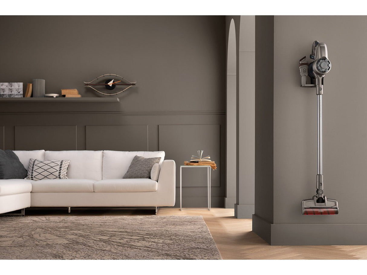 EAN 8004399015890 - De’Longhi Colombina Evo XLM418.GCG Aspiradora escoba 2 en 1 Batería Secar Sin bolsa 0,5 L 400 W Gris imagen 6