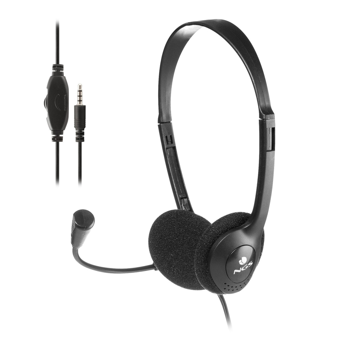 EAN 8435430623901 - NGS MS103 MAX Auriculares Alámbrico Diadema Llamadas/Música Negro imagen 1