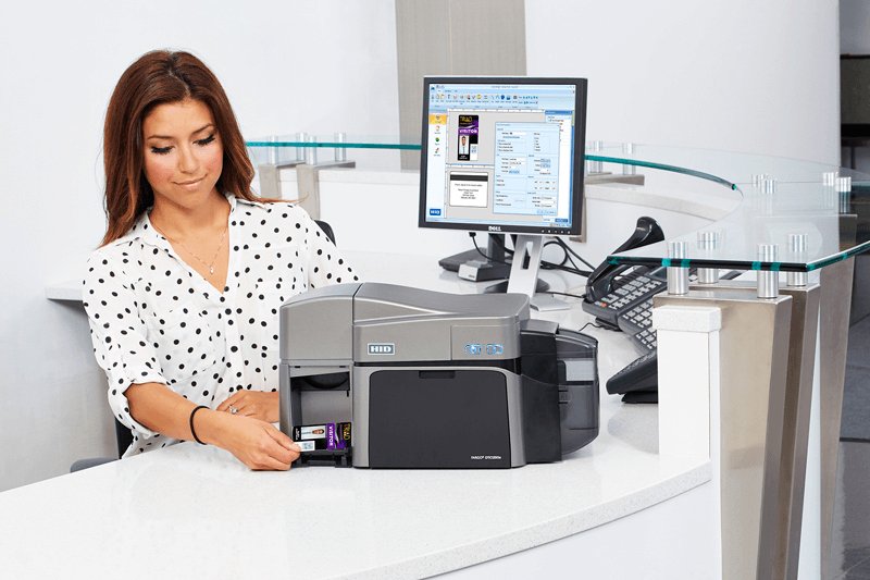 Fargo - Dtc1250e - Single Sided Printer With Usb