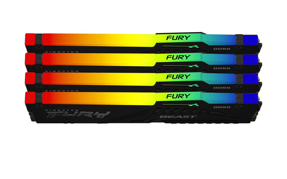 EAN 0740617335255 - Kingston Technology FURY Beast RGB módulo de memoria 4 x 16 GB 5200 MT/s 288-pin DIMM imagen 2