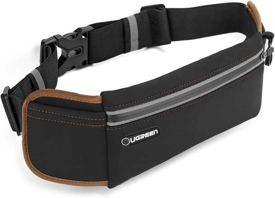 Ugreen Outdoor Running Waist Belt Pack Black