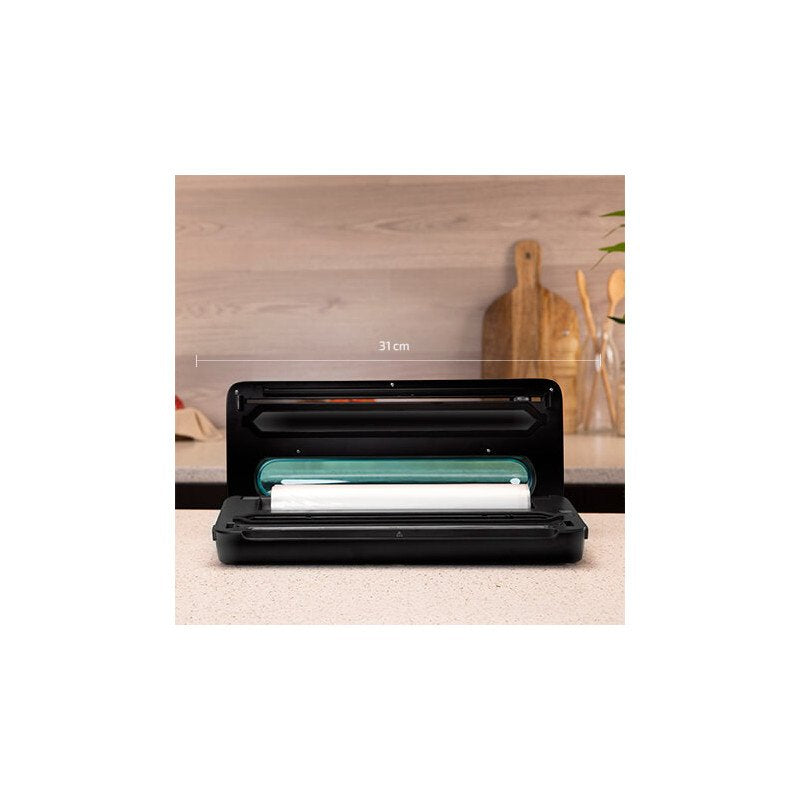EAN 8435484042567 - Cecotec SealVac 120 SteelCut sellador al vacío 750 mbar Negro imagen 9