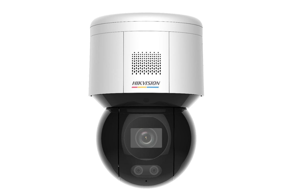 Cámara Mini Ptz 3" 4mp 4mm Wifi Acusense Alarma Audio Luz Blanca 30m Micrófono Altavoz Wdr120 Captura Facial Hikvision