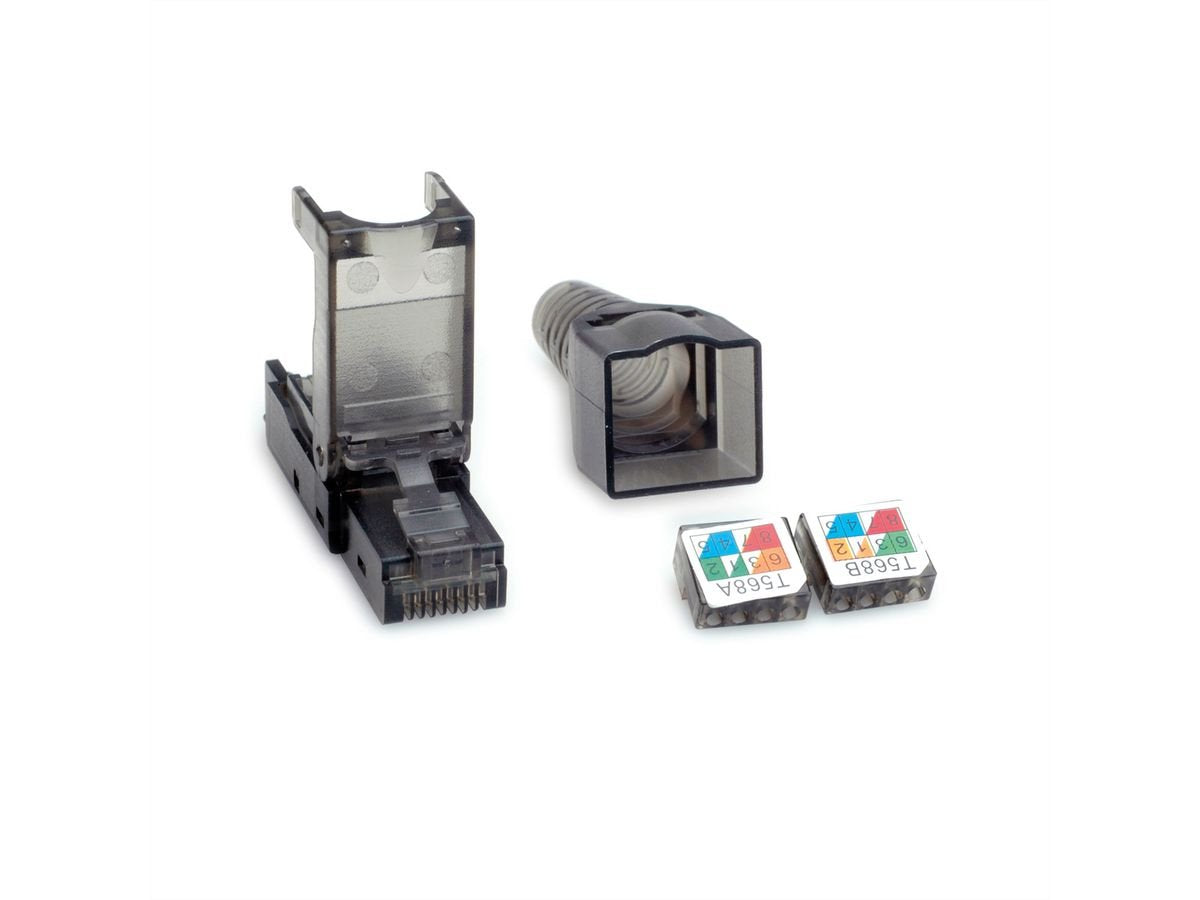 Feldkonfektionierbarer Rj-45 Conector Macho Kat.6 Class E Utp