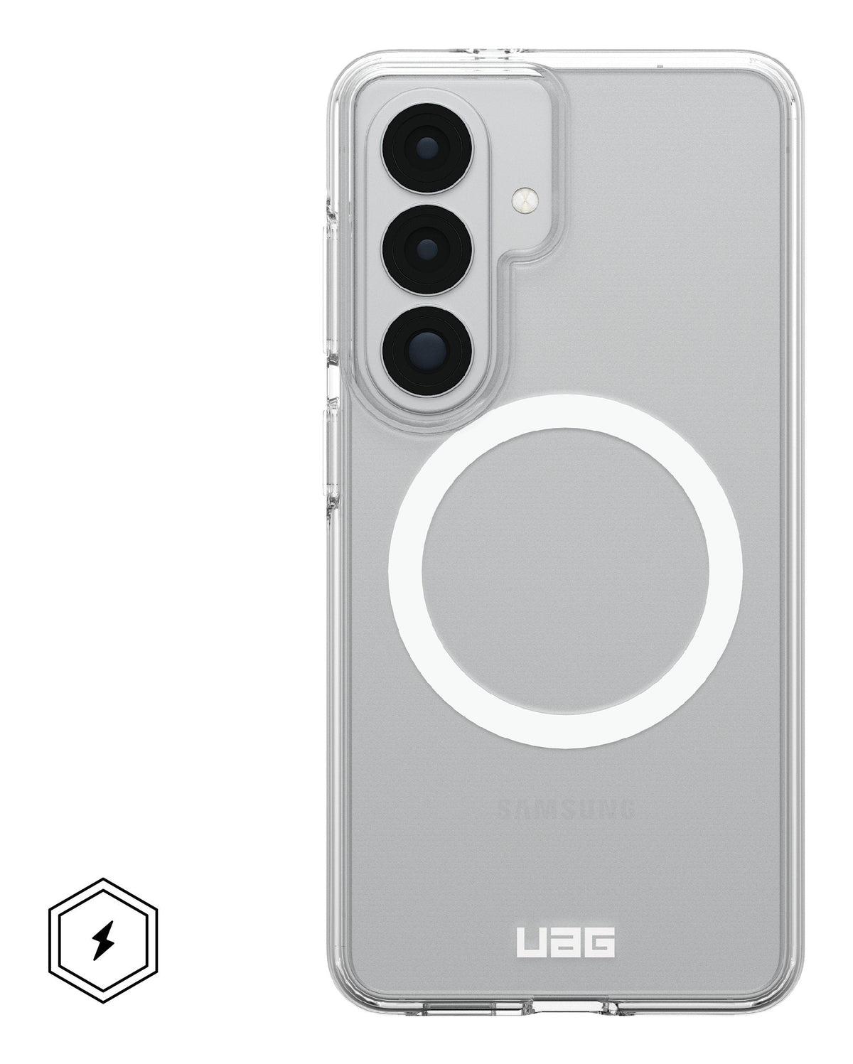 Funda Uag Scout Clear Hielo Blanco Samsung Galaxy S26