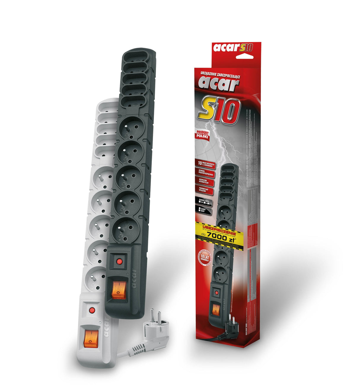 EAN 5904743375300 - HSK DATA ALP-ACARS10---0N base múltiple 1,5 m 5 salidas AC Interior Negro imagen 2