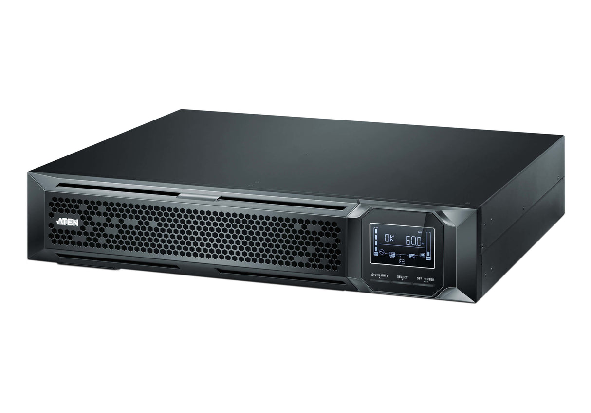 EAN 4719264647994 - ATEN OL3000HV-AT-G sistema de alimentación ininterrumpida (UPS) Doble conversión (en línea) 3000 W 9 sali imagen 1