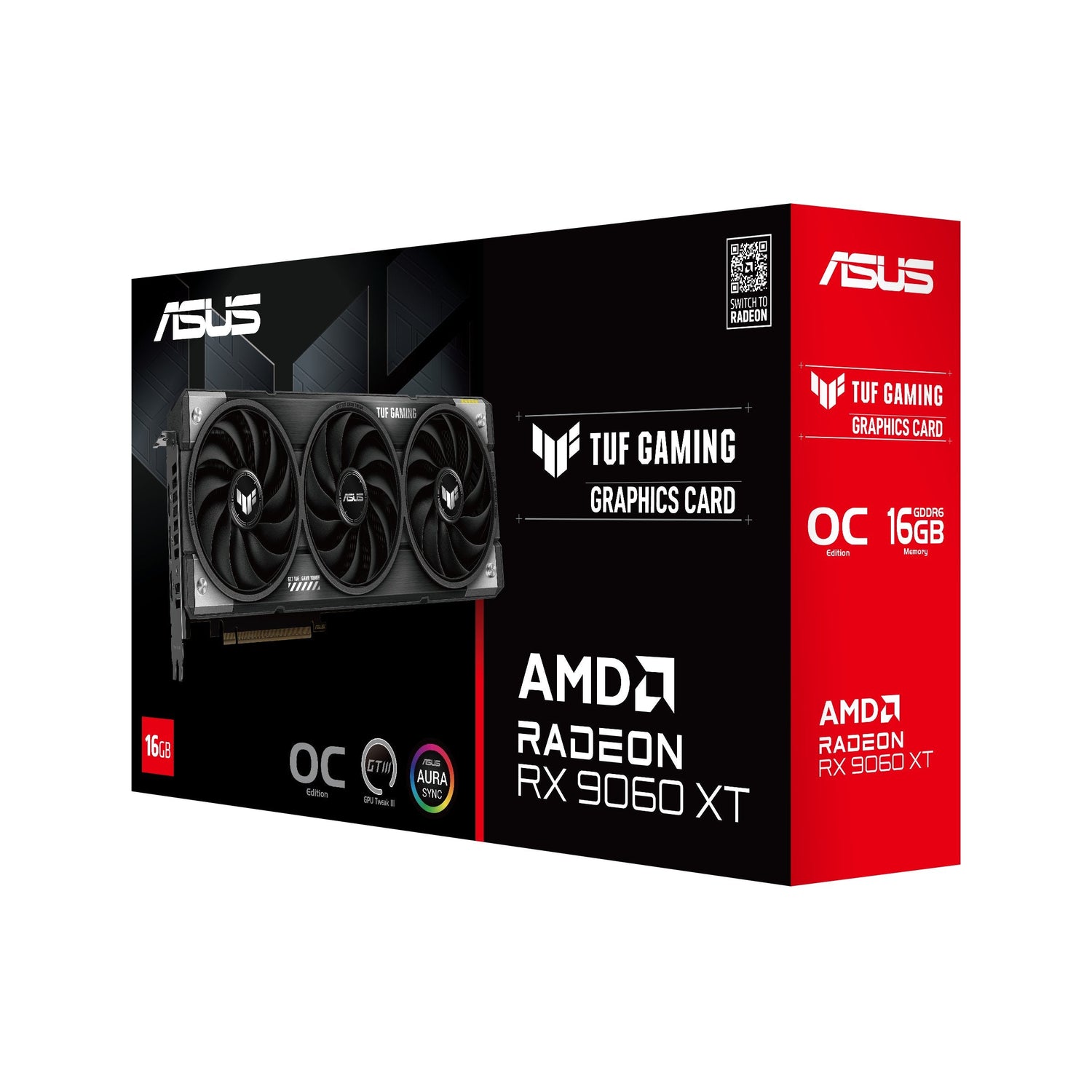 EAN 4711387994191 - ASUS TUF Gaming TUF-RX9060XT-O16G-GAMING AMD Radeon RX 9060 XT 16 GB GDDR6 imagen 9