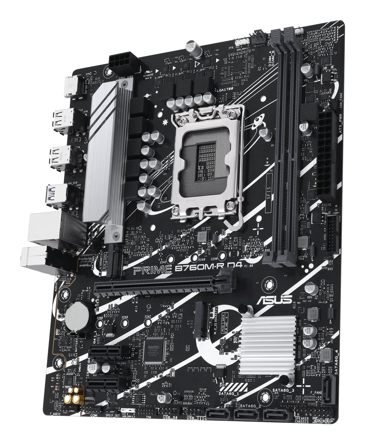 EAN 4711387423769 - ASUS PRIME B760M-R D4 Intel B760 LGA 1700 micro ATX imagen 5