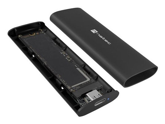 Natec Nkz-2286 Caja Para Disco Duro Externo Caja Externa Para Unidad De Estado Sólido (Ssd) Negro M.2