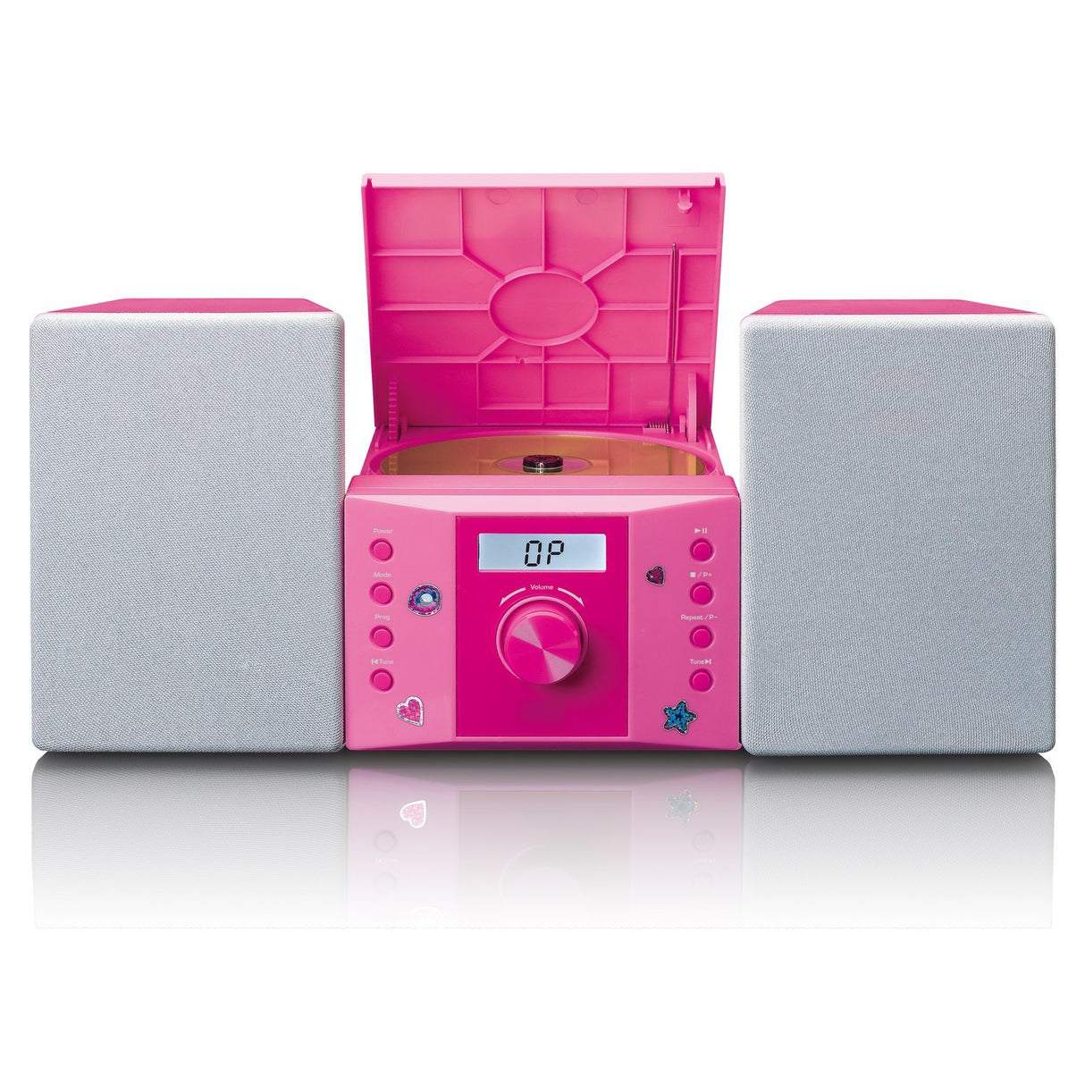 EAN 8711902044772 - Lenco MC-013PK sistema estéreo portátil Digital 4 W FM Rosa Reproducción MP3 imagen 3