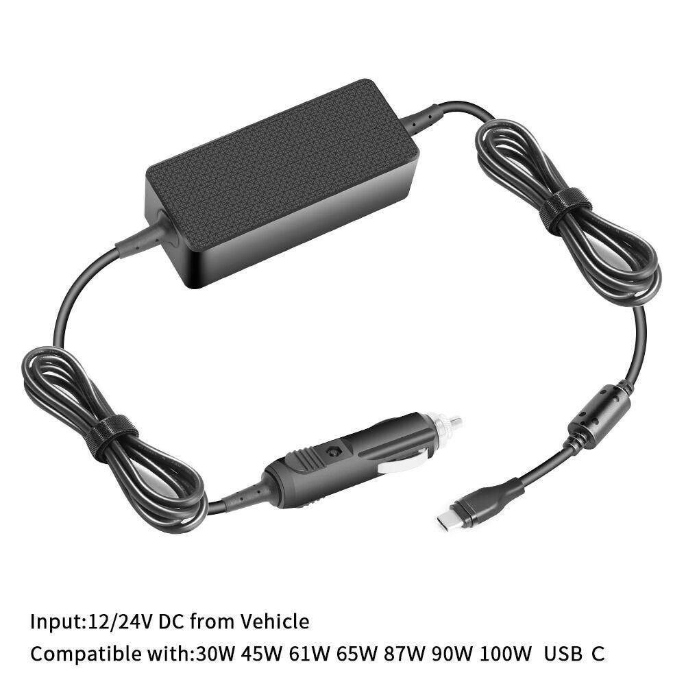 EAN 5706998965202 - CoreParts MBXUSBC-DC0004 adaptador e inversor de corriente Interior 100 W Negro imagen 1