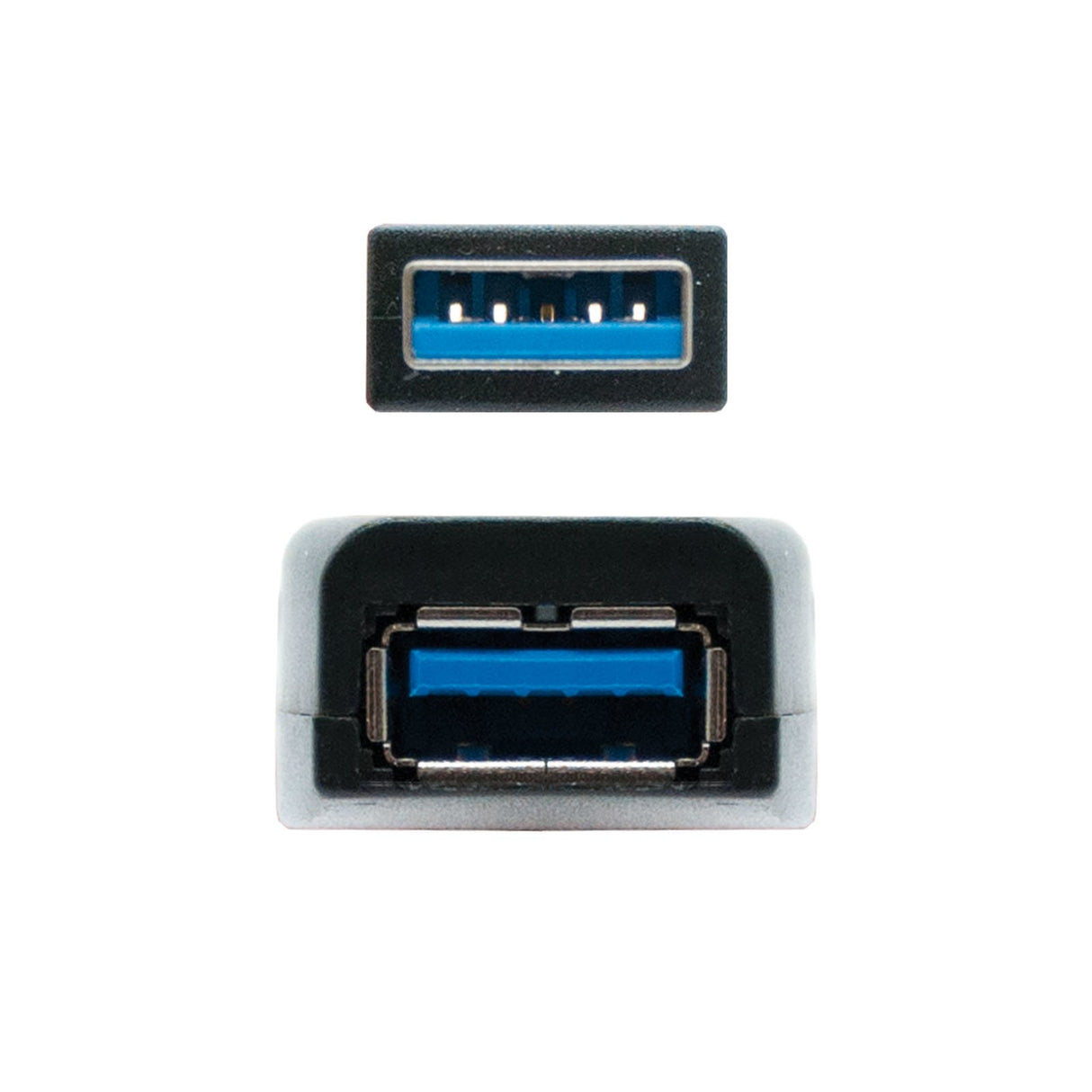 EAN 8433281008243 - Nanocable 10.01.0312 cable USB USB 3.2 Gen 1 (3.1 Gen 1) USB A Negro imagen 4