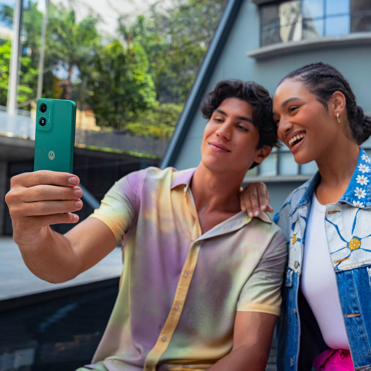 Motorola Moto G04s 64gb Verde Mar, Android 14, 4gb Pb360016se