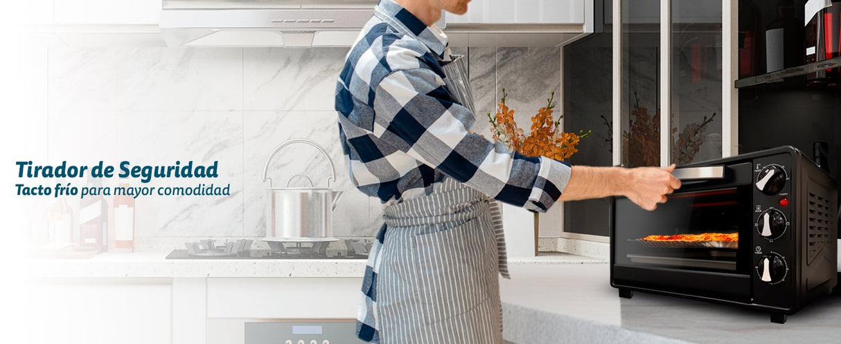 Horno De Sobremesa Grunkel Hr-23hn 1600w Capacidad 23l