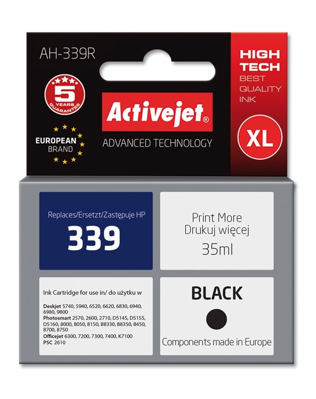 EAN 5904356286581 - Activejet AH-339R cartucho de tinta 1 pieza(s) Compatible Alto rendimiento (XL) imagen 2