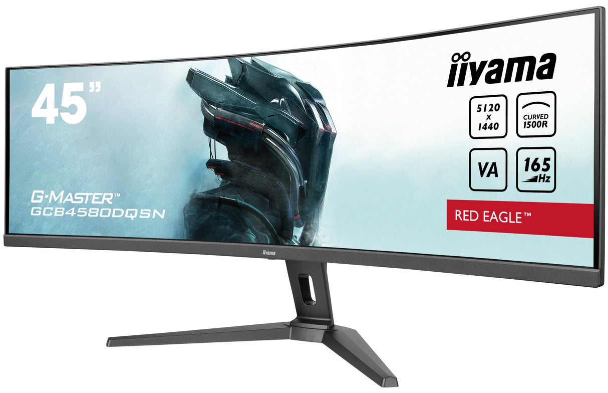 Monitor Gaming Iiyama G-Master Gcb4580dqsn-B1 113 Cm 44" Negro (Mate), Dqhd, Va, Curvo, Amd Free-Sync, Panel De 165hz Gcb4580dqsn-B1
