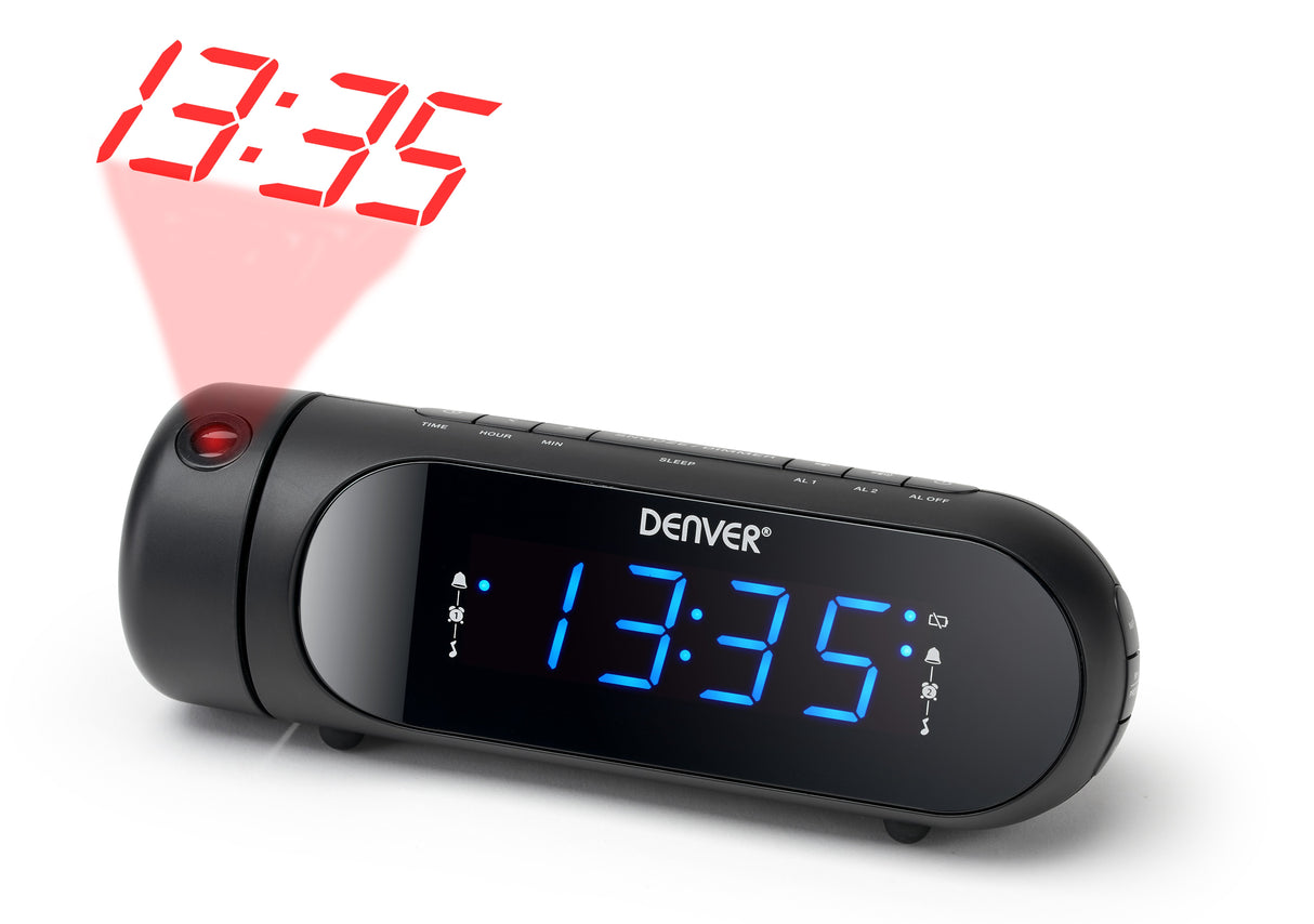 EAN 5706751052293 - Denver CPR-700 Reloj despertador digital Negro imagen 3