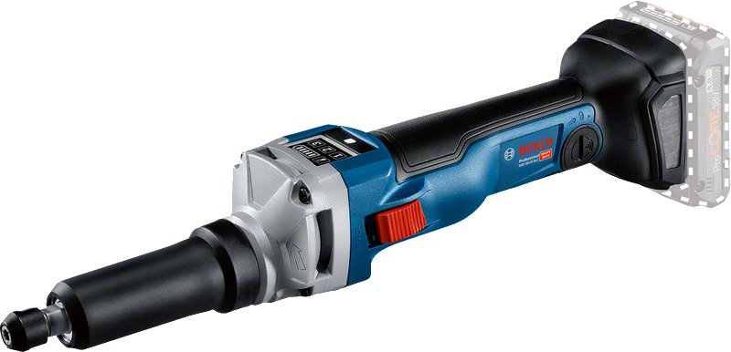 Amoladora Recta A Batería Bosch Professional Ggs 18v-10 Slc Professional, 18 Voltios Azul/Negro, Sin Batería Ni Cargador 06012b4001