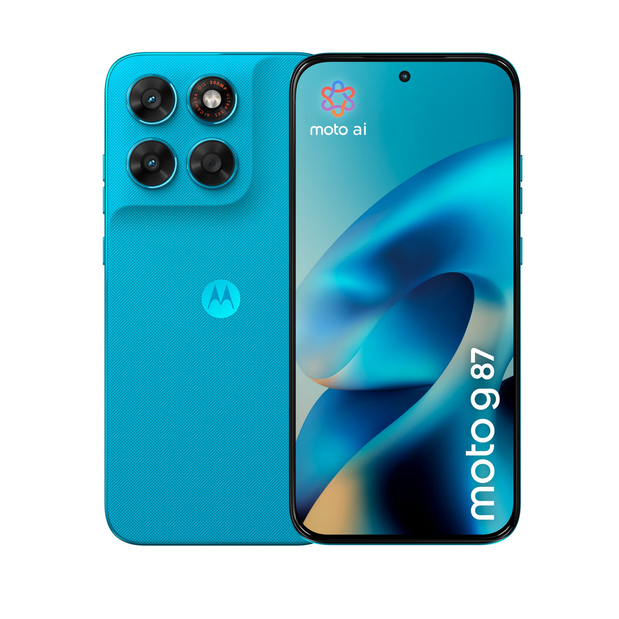 Motorola Moto G87 5g Smartphone Sim Doble Ram 12 Gb / Memoria Interna 256 Gb Microsd Slot Pantalla Oled 6.78" 2772 X 1272 Píxeles (120 Hz) 3 X Cámaras Traseras 200 Mp 8 Mp Front Camera 32 Mp Pantone Blue Atoll